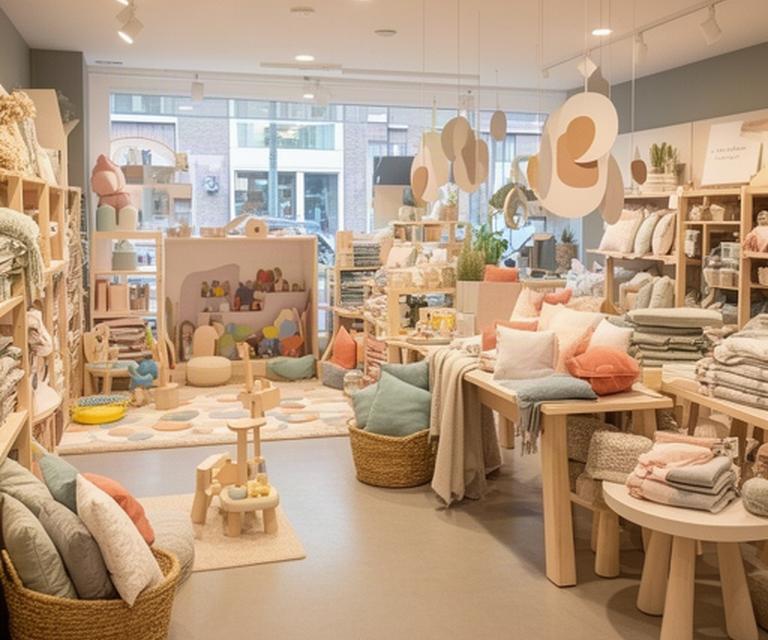 Woondecoratiewinkel in Venray met een uitnodigende kinderhoek en zachte woontextielen